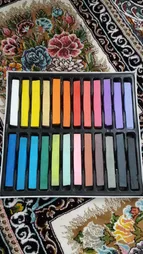 پاستل گچی 24 رنگ بلیسویک کد VAN 24