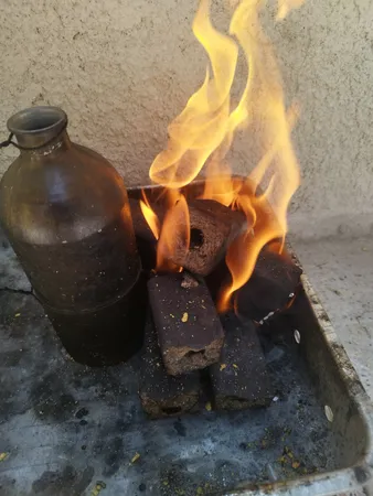 هیزم فشرده مدل پلاس وزن 10 کیلوگرم