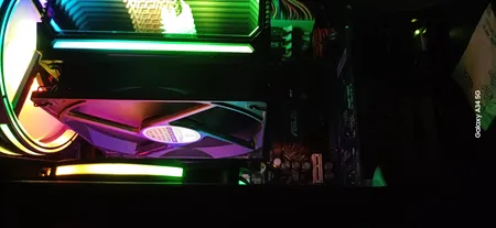 سیستم خنک کننده بادی گرین مدل NOTUS 400-ARGB