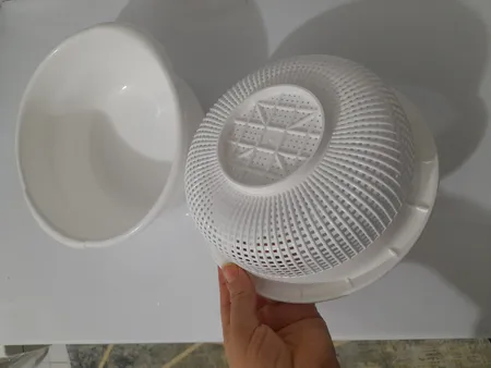 ست آبکش و لگن مدل ترمه 1 مجموعه 2 عددی