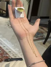 تجریه خرید زنجیر طلا کم اجرت 18 عیار ناریا مدل سوپر فیگارو لوکس