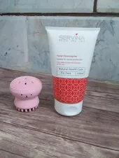 تجریه خرید ژل شست‌وشوی صورت سروینا مخصوص پوست‌های خشک و معمولی مدل Normal and Dry skin حجم 150میلی‌لیتر