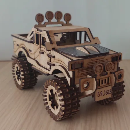 ساختنی مدل ماشین آفرود