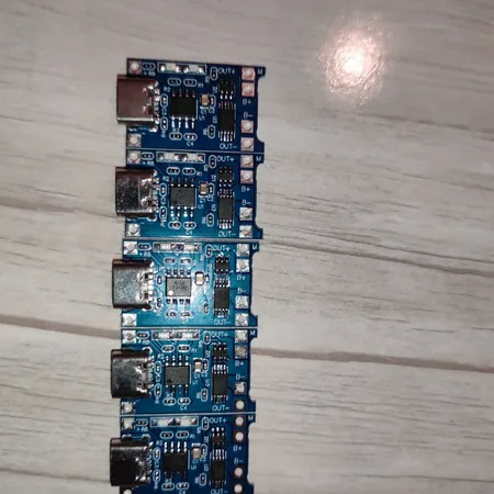 ماژول شارژ باتری لیتیومی مدل TP-4056TYPEC بسته 5 عددی