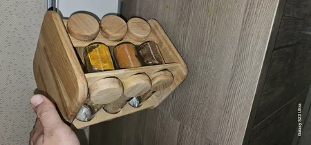 جا ادویه 12 پارچه مدل الینور به همراه استند