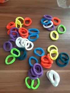 تجریه خرید کش مو دخترانه آی جواهر مدل K103 مجموعه 50 عددی