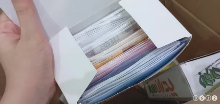 ماسک تنفسی کودک مشهد ماسک مدل رنگین کمان بسته 50 عددی