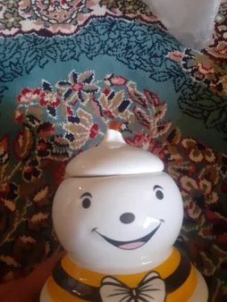 ظرف عسل مدل زنبور مجموعه دو عددی