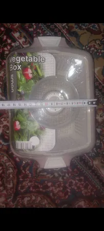 ست سبد نان و سبزی لیمون مدل یاس سایز کوچک