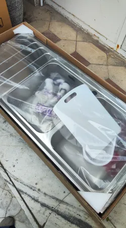 سینک استیل البرز کد 734 توکار