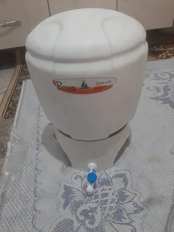 دستگاه تصفیه کننده آب آکوا مدل jw08-UV به همراه فیلتر تصفیه کننده آب مدل 3s مجموعه 3 عددی