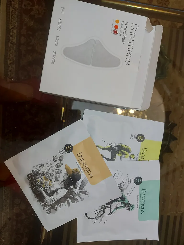 پچ تسکین درد قاعدگی دورامنس مدل 3H بسته 3 عددی