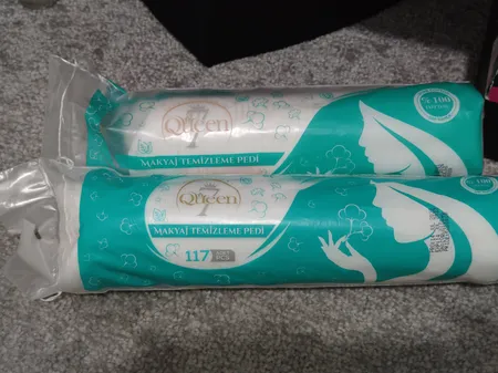 پد پاک کننده آرایش صورت کویین مدل 001 بسته 117 عددی