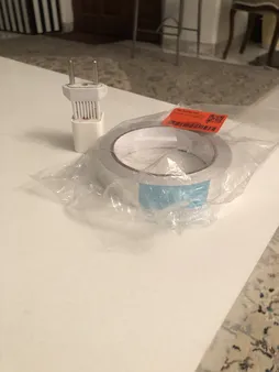 نوار چسب مدل نسوز  الومینیومی طول 50 متر