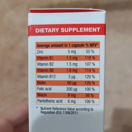 کپسول زینک پلاس یوروویتال - 5 میلی گرم بسته 60 عددی