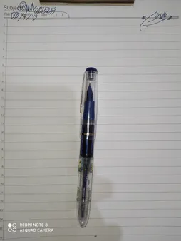 خودنویس دلار شفاف مدل 717i