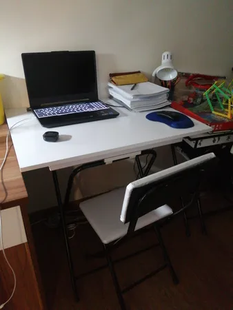 ست میز تحریر و صندلی میزیمو مدل باکسدار تاشو کد 9204