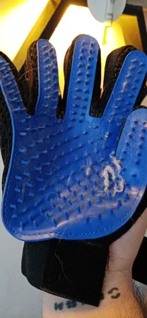 دستکش پرزگیر سگ و گربه کد 5Finger-B