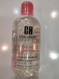 تجریه خرید آب پاک‌کننده آرایش صورت چلنج مدل میسلار حجم 250 میلی‌لیتر