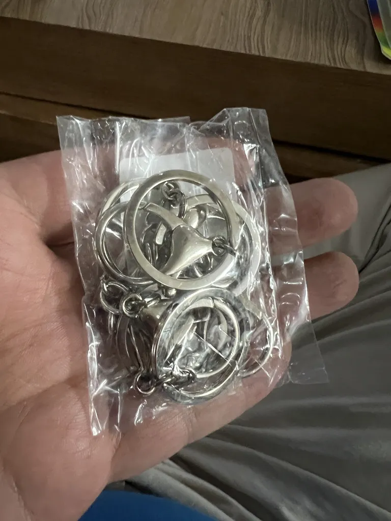 حلقه جاکلیدی مدل gholabdar بسته 5 عددی