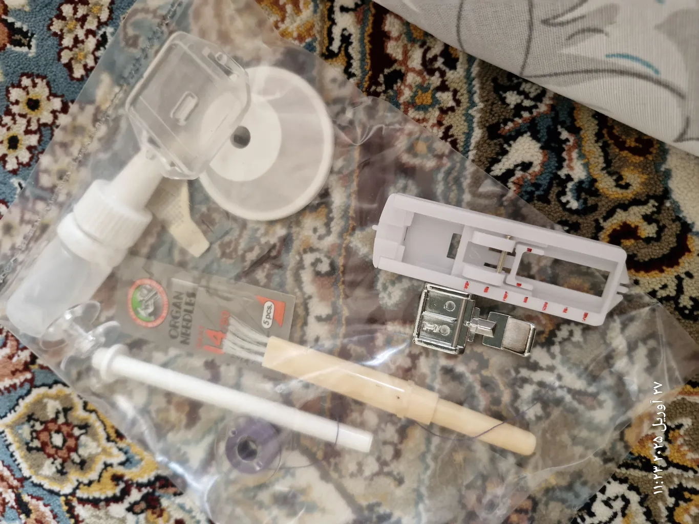 چرخ خیاطی کاچیران مدل رز 232 پلاس