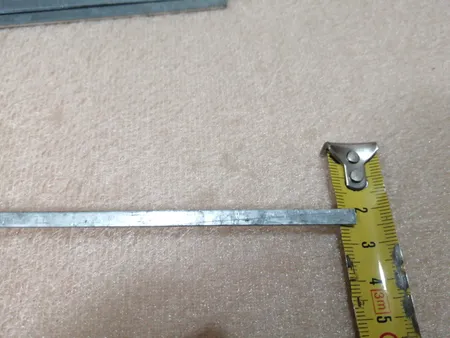 سیخ گالوانیزه جوجه مدل بلند بسته 6 عددی