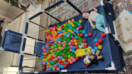 توپ استخر مانلی مدل Fun Balls بسته 100 عددی