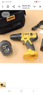 تجریه خرید دریل پیچ گوشتی شارژی رمس مدل Helix VE