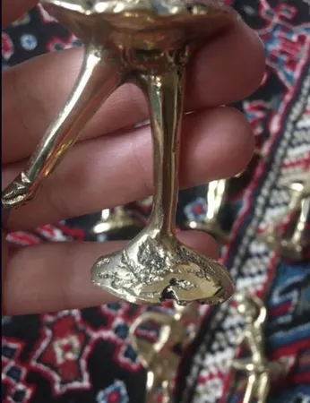 مجسمه برنزی طرح گروه بالرین مجموعه 6 عددی