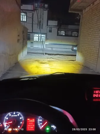 پرژکتور دو کنتاکت خودرو طرح جغد بسته دو عددی