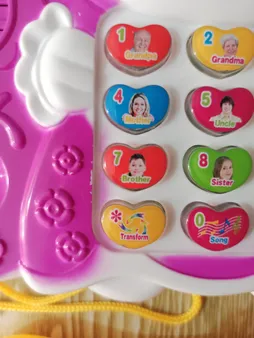 اسباب بازی آموزشی موزیکال Hello Kitty مدل تلفن