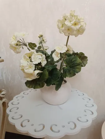 گل مصنوعی طرح شمعدانی کد WT11