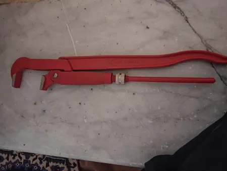 آچار لوله گیر ایران پتک مدل 001 سایز 1.5 اینچ