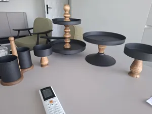 تجریه خرید ست ظروف سرو پذیرایی 5 پارچه مدل STS کد 14