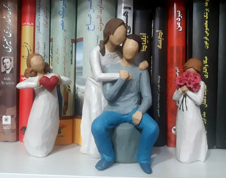 مجسمه امین کامپوزیت مدل من وتو کد 86