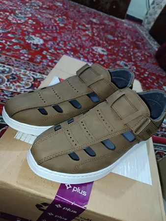 صندل مردانه مدل SUMMER PRO رنگ سدری