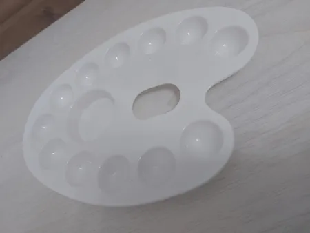 پالت رنگ مدل تخم مرغی کد 9535