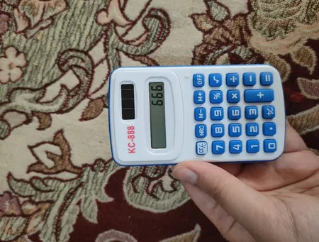 ماشین حساب مدل کارتی کد KC-888