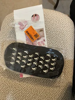 جوراب ضد ترک پا مدل سیلیکونی