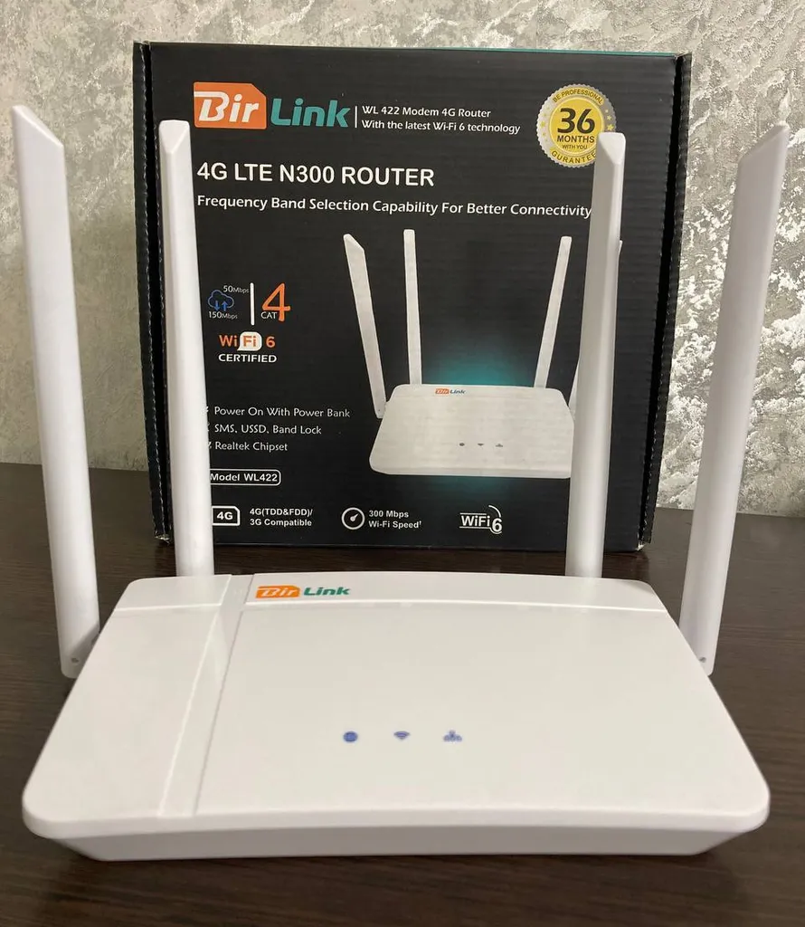 مودم روتر بی سیم 4G LTE بیرلینک مدل WL422