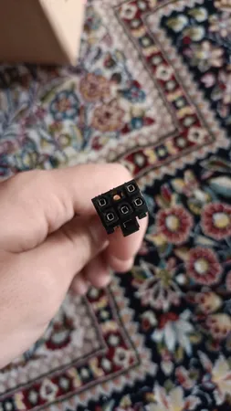 کابل برق کارت گرافیک 6 پین به ساتا دایا 20سانتی متر