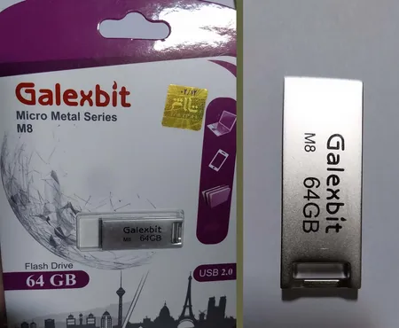 فلش مموری گلکسبیت مدل M8 ظرفیت 64 گیگابایت
