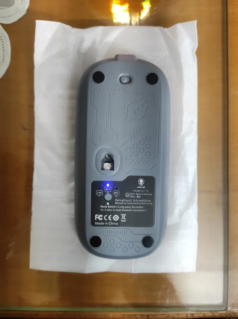 ماوس بی سیم گرین لاین مدل Transparent Mouse 2