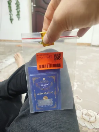 سکه گرمی طلا 18 عیار امین زر مدل AB003