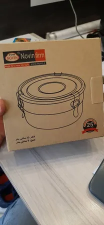 ظرف غذا سفری مدل سه تکه