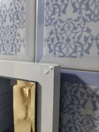 آینه سرویس بهداشتی مدل باکدار ساده 6060