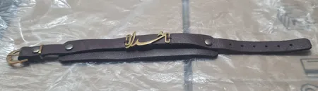 دستبند چرم وارک طرح خدا مدل نیکان کد rb236