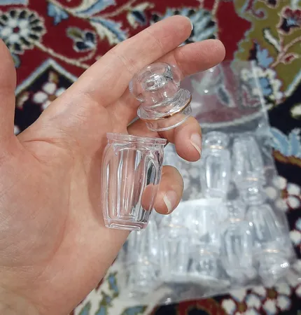 ظرف زعفران طرح GHR مدل ‌‌N بسته 10 عددی