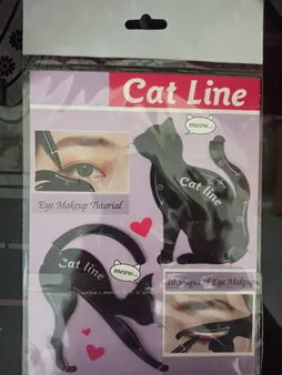شابلون ابرو و خط چشم مدل Cat Line مجموعه 2 عددی