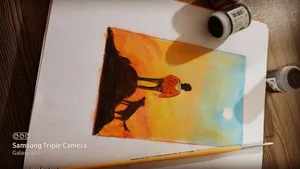 تجریه خرید مداد شمعی 6 رنگ پنتر مدل Color